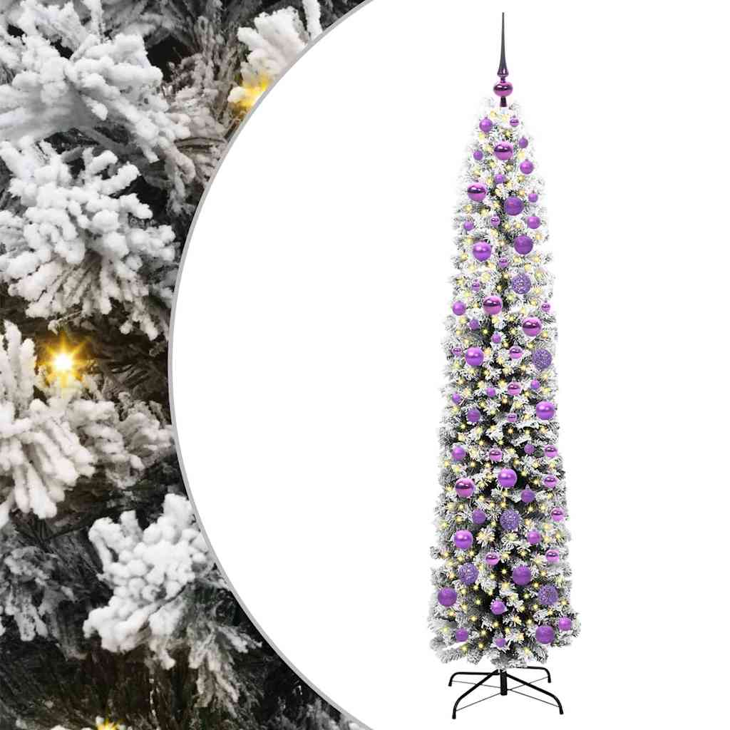 Artificial Christmas Tree with 300 LEDs with Stand Green 180 cm